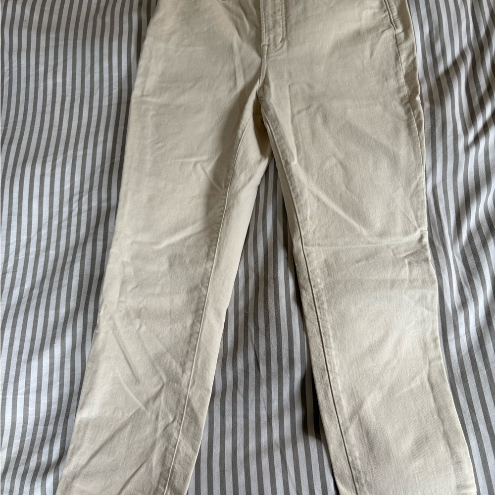 Madewell Women's Straight Leg Jeans in Cream